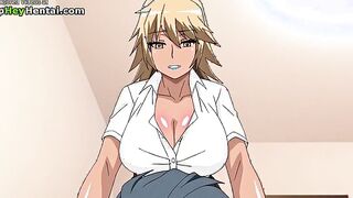 Hentai busty horny teen wants to fuck
