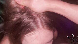 Juicy THROAT nailed and humiliated his lover like a whore