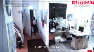 TURNED ON HOSTEL - Black goddess Zaawaadi Getting Her Ass Pumped By White Penis - LETSDOEIT