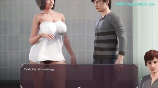 3D Mother & Teen Boy Game Porn Animation