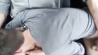 Blow job in car at the park 2