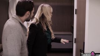 MILF real estate agent makes hubby cheat