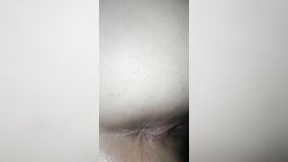 BBW takes big black cock doggie and gets DBL Pen
