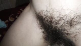 Huge Butt. Bushy Cunt