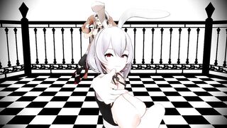 Mmd 3D Cartoon Sirius シリアス　トゥーン調 Fuck Hard until she Cum
