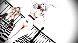 Mmd 3D Cartoon Sirius シリアス　トゥーン調 Fuck Hard until she Cum