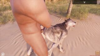 Wild Life / Furry Wolfgirl Rasha Loves some Big Dick