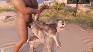 Wild Life / Furry Wolfgirl Rasha Loves some Big Dick