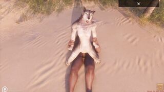 Wild Life / Furry Wolfgirl Rasha Loves some Big Dick