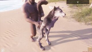 Wild Life / Furry Wolfgirl Rasha Loves some Big Dick