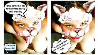 porn comic - Photonovel latin rain squirt