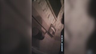true spy from 2020 in a WC at home