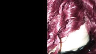 Hottie MILF GILF Scarlet Bounces Long Booty up and down on bbcs;