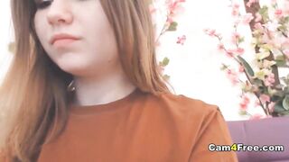 Cute Teenie Moans From a Bombshell Masturbation