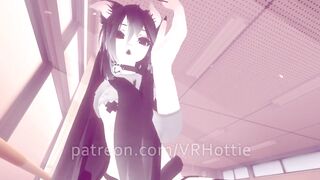 18 Cat Girl College Girl Gets Nude & Face Ride you with Hidden