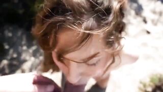 Sultry goddess Sucks A Cock And Gets Facialized In The