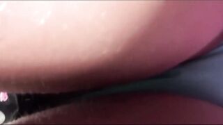 Amazingly hot Blonde Deep Upskirt & Frontal Slit