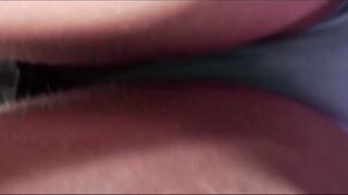 Amazingly hot Blonde Deep Upskirt & Frontal Slit