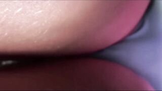 Amazingly hot Blonde Deep Upskirt & Frontal Slit