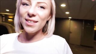 German Blonde 18 yo Year Mature in Hotel