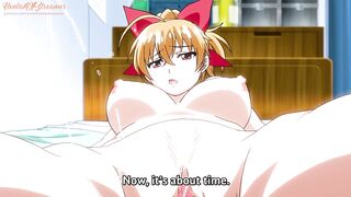 Hentai Uncensored | Hard Fucking with a babe and Cum on Vagina