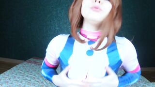 BOKU NO HERO ACADEMIA: OCHAKO URARAKA DREAMS ABOUT MIDORIA'S DICK - Spooky