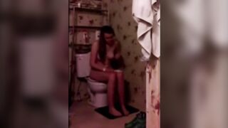 Hidden Cam Caught 18 Finger Bang In Restroom