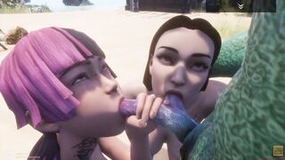 Wild Life / Wild Group Sex with new Women's HD
