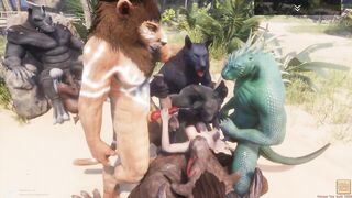 Wild Life / Wild Group Sex with new Women's HD