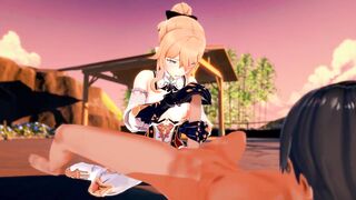 Genshin Impact - Sex with Jean Gunnhildr - Animated