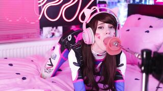 TRAILER D.VA (DVA) OVERWATCH RIDES BANGED MACHINE