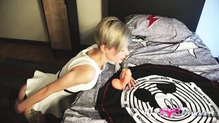 FETISH Sex Slave Training ( Spanked Booty, Deep Throat, Gagging) MyKinkyDope