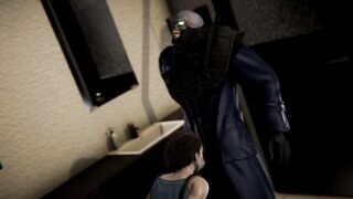 Resident Evil 3 Remake - Nemesis Fucks Jill Valentine - 3D Porn