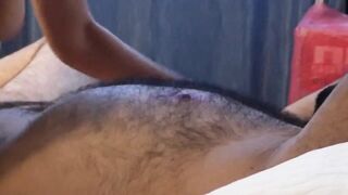 BLOWJOB FROM a HOT milf. CUM SMEARED IN TWAT