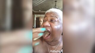 Luenell with her big mouth
