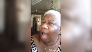 Luenell with her big mouth