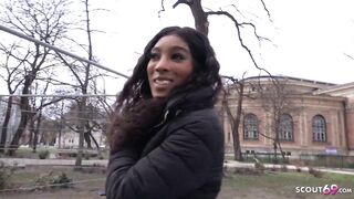GERMAN SCOUT - BLACK FITNESS teenie YO RAE - EYE ROLLING ORGASM