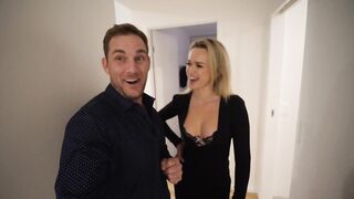 Blonde Amateur Get's Double Penetration & Squirting Orgam