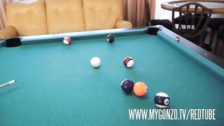 BFvsGF: Titus Steel & Jasmine Rouge Pool Table Challenge