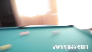BFvsGF: Titus Steel & Jasmine Rouge Pool Table Challenge