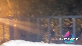 Lesbo Fake-Penis, Fisting and Anal Plugging inside Outdoors