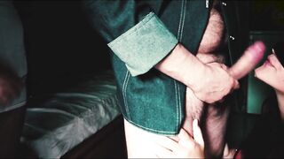 CUCKOLD Watches his EX-FIANCE Gives a FELLATIO