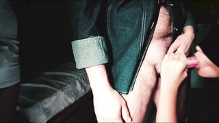 CUCKOLD Watches his EX-FIANCE Gives a FELLATIO