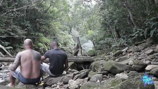 Mike and his Friend Fucking a Erotic Petite Girl in the Woods!