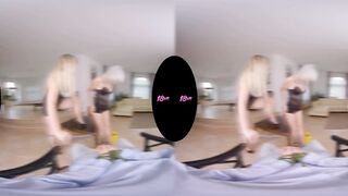 18VR Zazie Skymm And Selvaggia Beauty Want Your Money And Hard Penis