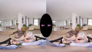 18VR Zazie Skymm And Selvaggia Beauty Want Your Money And Hard Penis