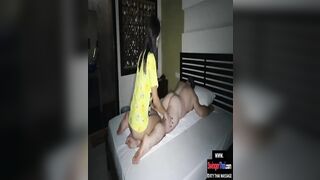 teenie Yo oriental bimbos rides like she owns my dick