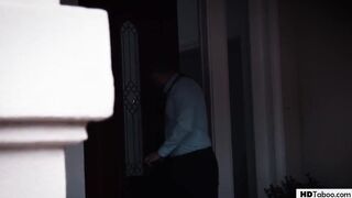 Rich Guy Fucks The Younger sluts Who Crashed His Car