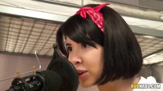 Lovely Lady Dee is rimmed and fucked by Michael Fly