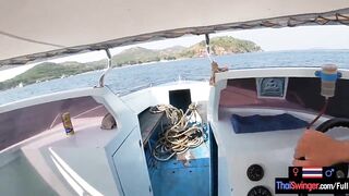Rented a boat for a day and had sex on it with